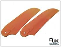 550 – Fluorescent Tail Blades RJX 85mm Orange
