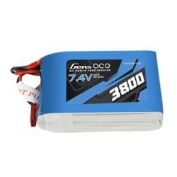 Battery GENS ACE 2S 7.4V 3800mAh 1C to receiver