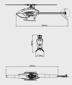 Helikopter RC Goosky Legend S2 Pink BNF