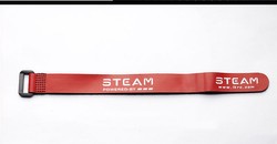 Steam Non-slip Battery Fastener Red 235mm x 20mm