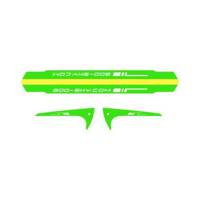 S2 Tail boom sticker sets, green