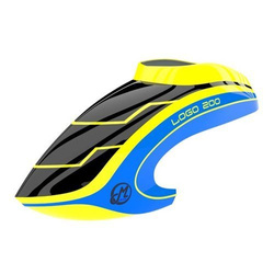 Canopy LOGO 200 black/neon-yellow/blue