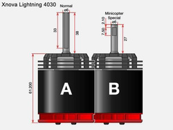 Silnik Xnova 4030 Lightning 560KV