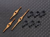 Ti Turnbuckles (M1.3x33 -1pcs, M1.3x21 -2pcs ) Trex 250 swash