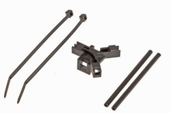 Antenna support for tailboom, black