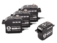 Servos Combo THETA RAZOR 3x C1 / 1x T1 Black Brushless HV Servo with NFC