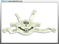 Blade 130X - CNC AL Swashplate Set (Silver)