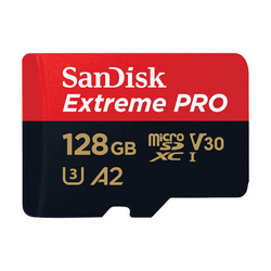 Memory Card SANDISK EXTREME PRO microSDXC 128GB 200/90 MB/s UHS-I U3