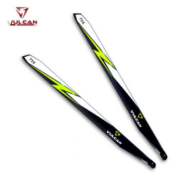 VULCAN ROTORS Precision Main Rotor Blades 716mm