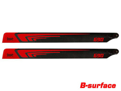 1st Main Blades CFK 690mm FBL (red) B-Class