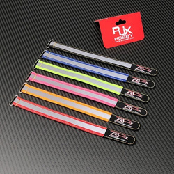 Paski rzepowe RJX Kevlar (300x20mm 2szt) Pomarańczowe