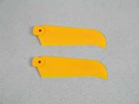 500 - Tail Blades Yellow 73mm