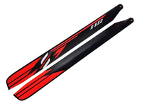 Łopaty węglowe SAB 520mm pomarańczowe