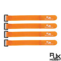 Battery Strap RJX (250x20mm 4 pcs) Orange