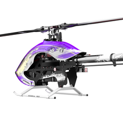 Helicopter RC Goosky Legend RS7 Ultra Purple with blades
