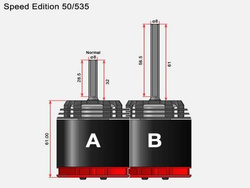 Motor Xnova XTS Speed 50xx 535KV