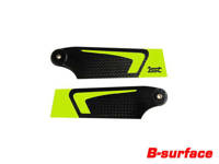 1st Tail Blades CFK 85mm (yellow) B-Class