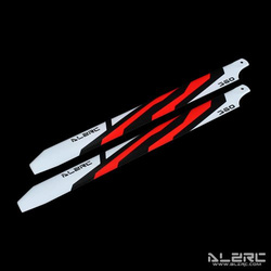 ALZRC Carbon Fiber Blades - 360mm Red B Class