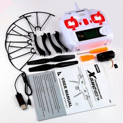 Dron Syma X5HC Barometr Kamera HD - Niebieski