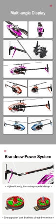 Helikopter RC Goosky Legend S1 MAX Pomarańczowy BNF