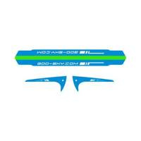 S2 Tail boom sticker sets, blue