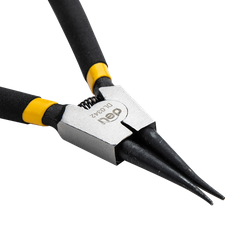 Straight Exterior Circlip Pliers 7" Yellow