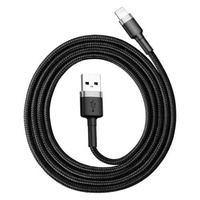 Cable USB to Lightning Baseus Cafule 1.5A 2m (Black)