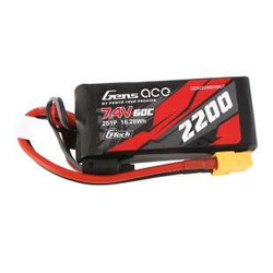 Battery GENS ACE G-Tech 2S 7.4V 2200mAh 60C