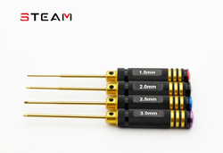 Steam Screwdriver Set 1.5/2.0/2.5/3.0 mm