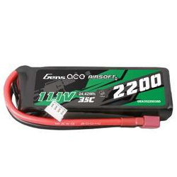 Akumulator GENS ACE Airsoft 3S 11.1V 2200mAh 35C