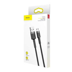 Cable USB to Micro USB Baseus Cafule 2.4A 1m (Black)