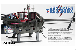 Heli Align T-REX 300X Dominator Super Combo RTF