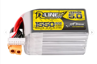 Battery GENS ACE Tattu R-Line Version 5.0 1550mAh 22,2V 150C 6S1P XT60