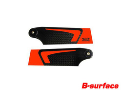 1st Tail Blades CFK 85mm (orange) B-Class