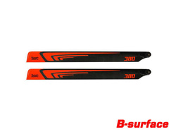 1st Main Blades CFK 380mm FBL (orange) B-Class