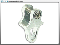 Blade 130X - CNC AL Tail Push Rod Guide Set (Silver)