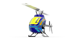 Mikado LOGO 200-V8 Bind&Fly Combo, blue