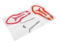 Goblin - Stickers set RAW 420 White-Pink-Orange