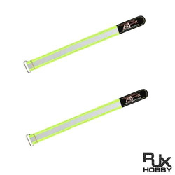 Battery Strap RJX Kevlar (400x20mm 2 pcs) Green