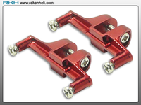 Blade 130X - CNC AL Tail Servo Mount Set (Red)