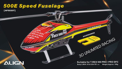 500E Speed Fuselage red/yellow