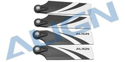 500 - Carbon Tail Blades ALIGN 78mm (2kpl)