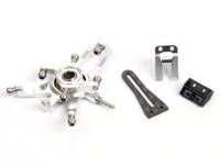 Blade 130X - Aluminiowa tarcza sterująca z prowadnicą (Srebrna)