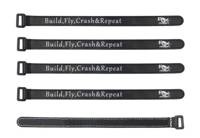 Battery Strap RJX (200x16mm 5 pcs) Black