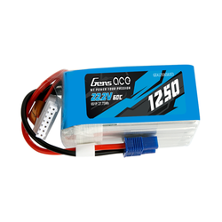 Battery GENS ACE TATTU 6S 22.2V 1250mAh 60C