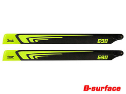 1st Main Blades CFK 690mm FBL (yellow) B-Class