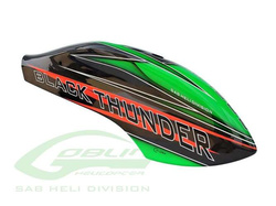 Goblin Black Nitro/Thunder 700 - Canomod Airbrush Canopy Green/Carbon