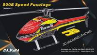 500E Speed Fuselage red/yellow