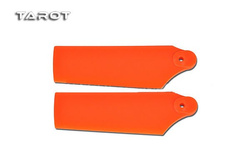 Fluorescent Tail Blades Orange 81mm