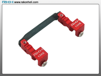 Blade 130X - CNC AL Alternative Tail Servo Mount Set (Red)